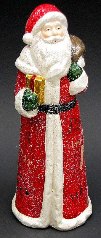 Vintage Terra Cotta Santa