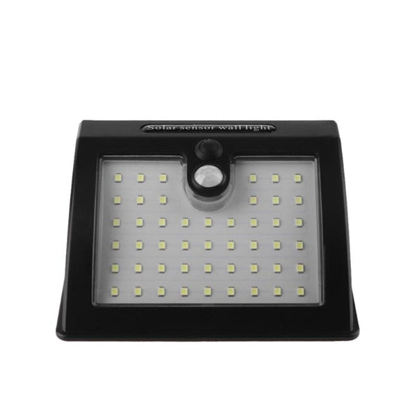 Solar Power 48 LED PIR Motion Sensor Wall Light Outdoor Waterproof Yard Path Garden Security Lamp