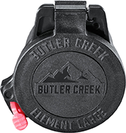 Butler Creek Element Scope Cap Black Objective 60-65mm