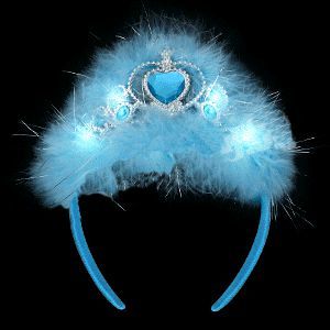 Flashing Blue Princess Tiara