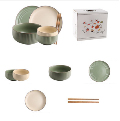 style: A - European Style Creative Tableware And Dish Set