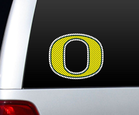 Oregon Ducks Window Film 12 Inch Die Cut CO