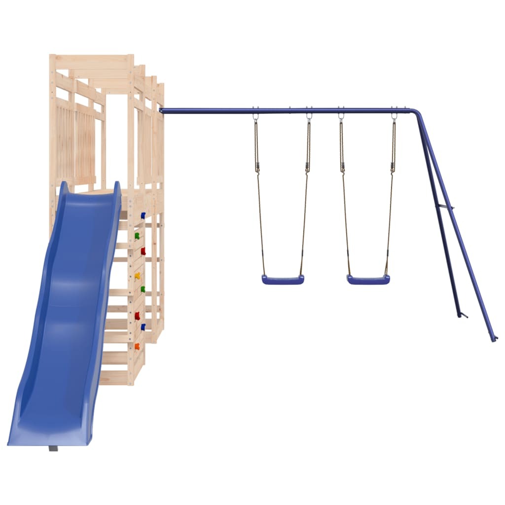 vidaXL Outdoor Playset Solid Wood Pine