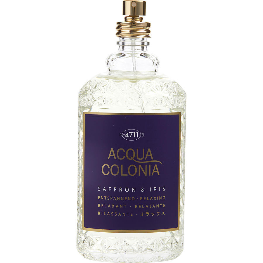 4711 ACQUA COLONIA SAFFRON & IRIS by 4711 (UNISEX) - EAU DE COLOGNE SPRAY 5.7 OZ