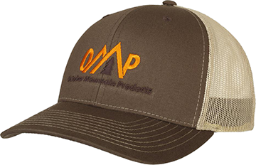 October Mountain Logo Hat Brown/Tan