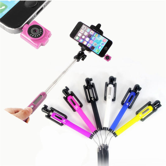 Solar Power Infrared Remote Handheld Selfie Stick Monopod For Cell Phone