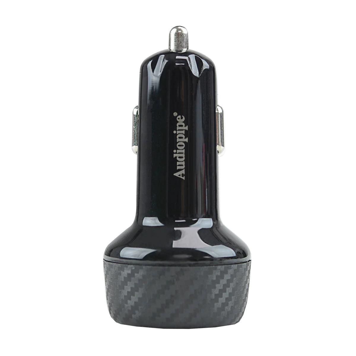 Audiopipe 2.4 Amp Dual USB Car Charger - QC3.0 + USB A