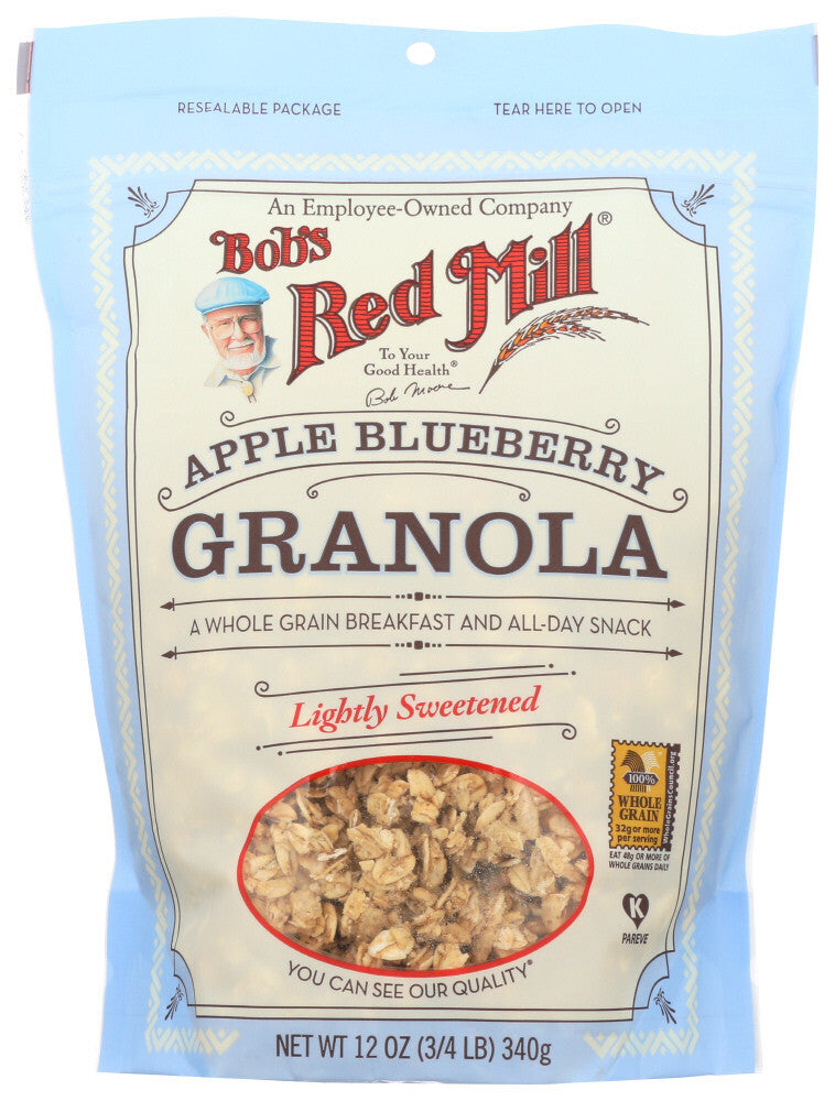 Bob's Red Mill Apple BlueBerry Granola Nf (4x12OZ )