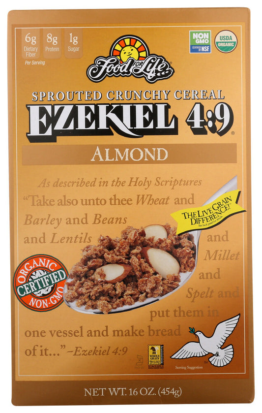 Food For Life Ezekiel 4:9 Almond (6x16OZ )