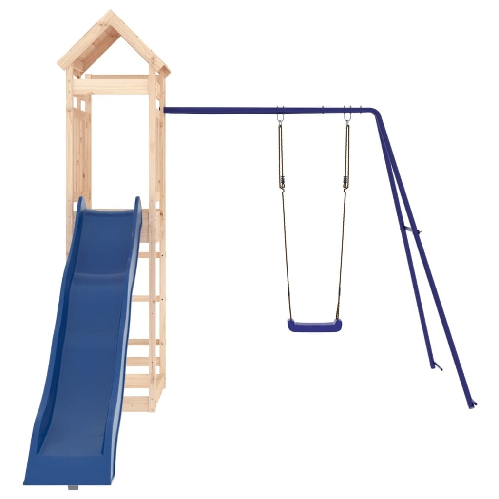 Outdoor Playset Solid Wood Pine