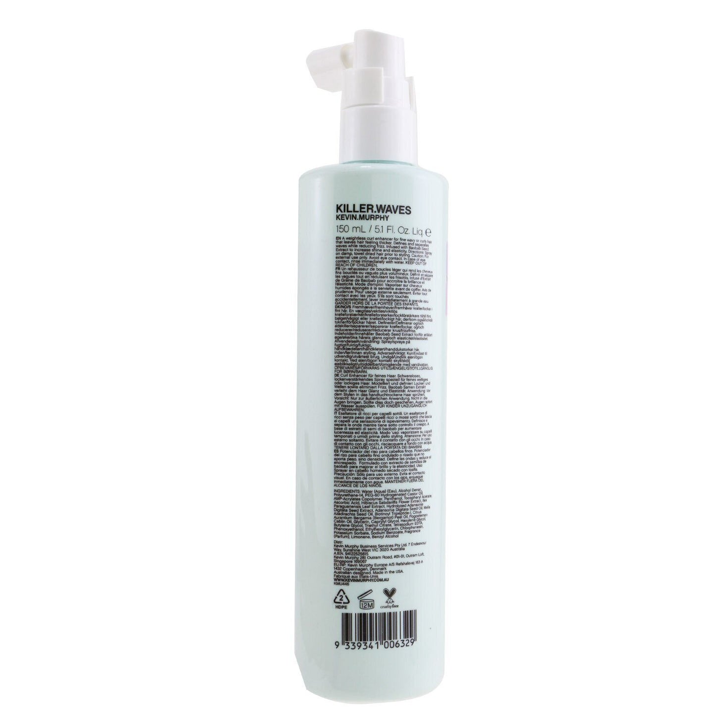 KEVIN.MURPHY - Killer.Waves (Curl Enhancer - For Fine Hair) 018339 150ml/5.1oz