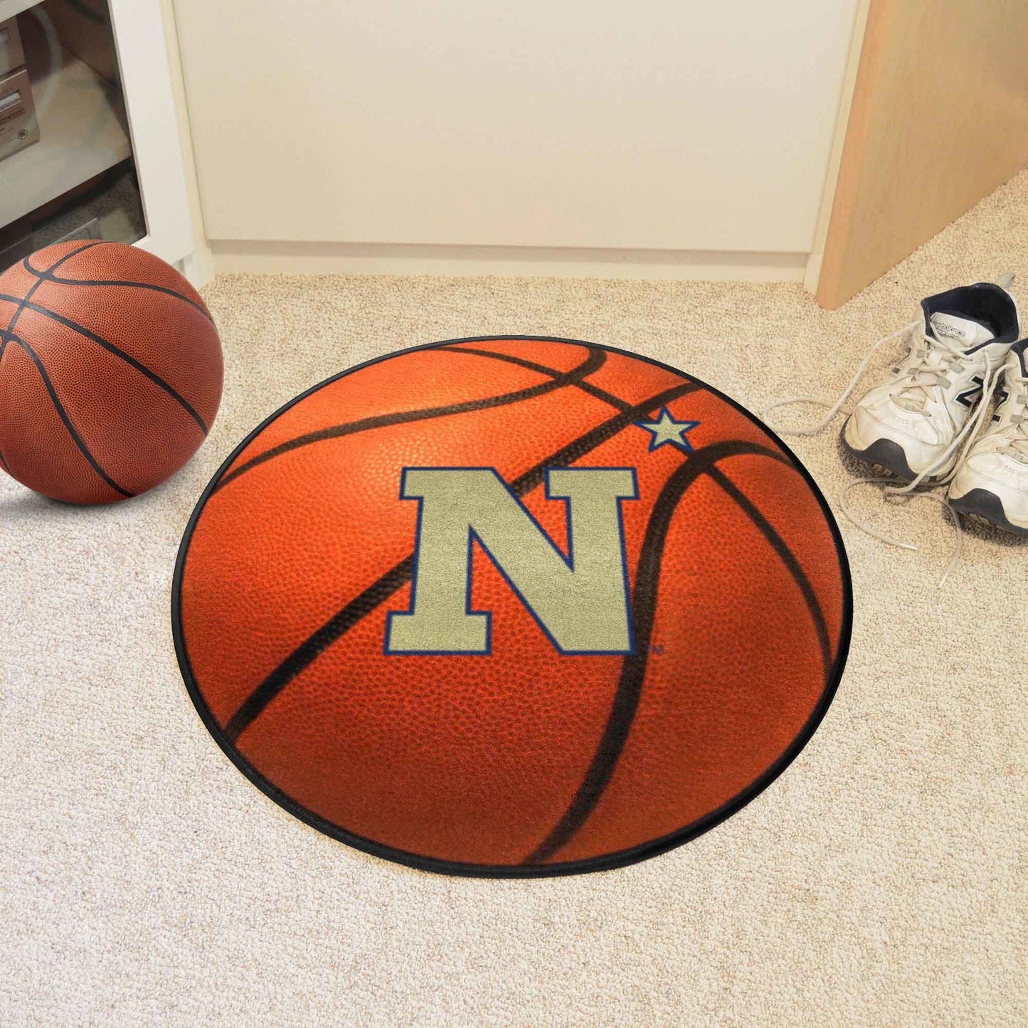 U.S. Naval Academy Basketball Mat 27" diameter