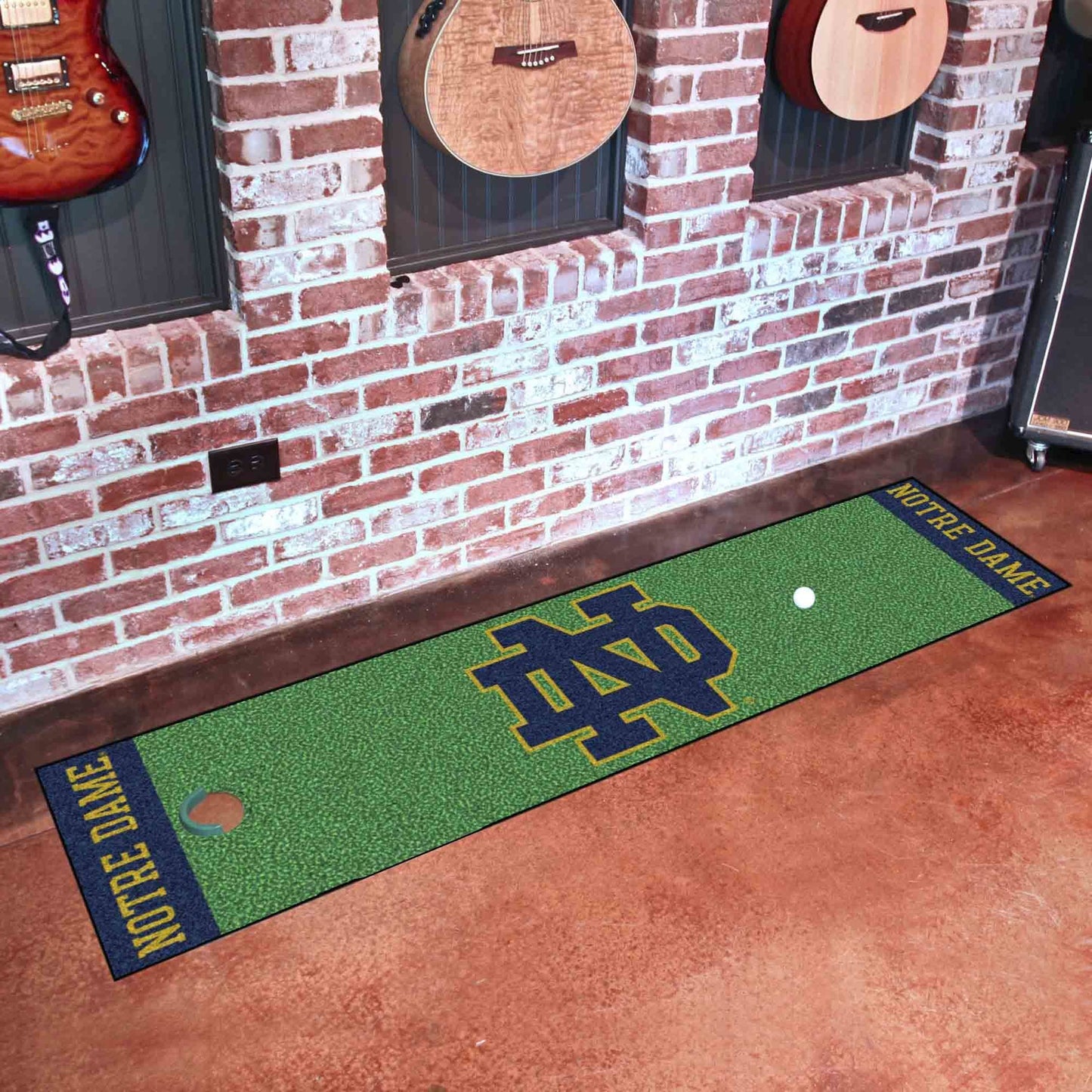 Notre Dame Putting Green Runner 18"x72"