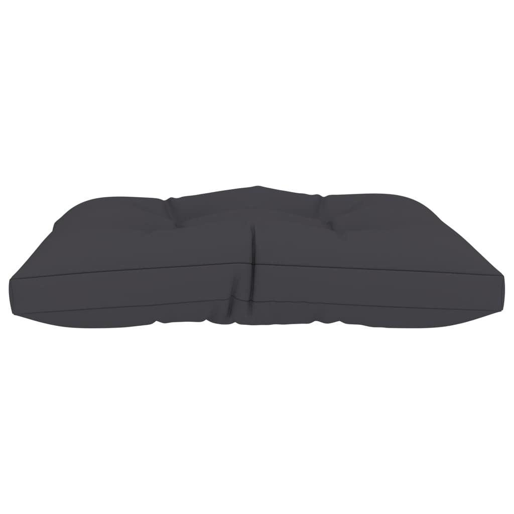 Pallet Cushion Anthracite 23.6"x24.2"x3.9" Fabric