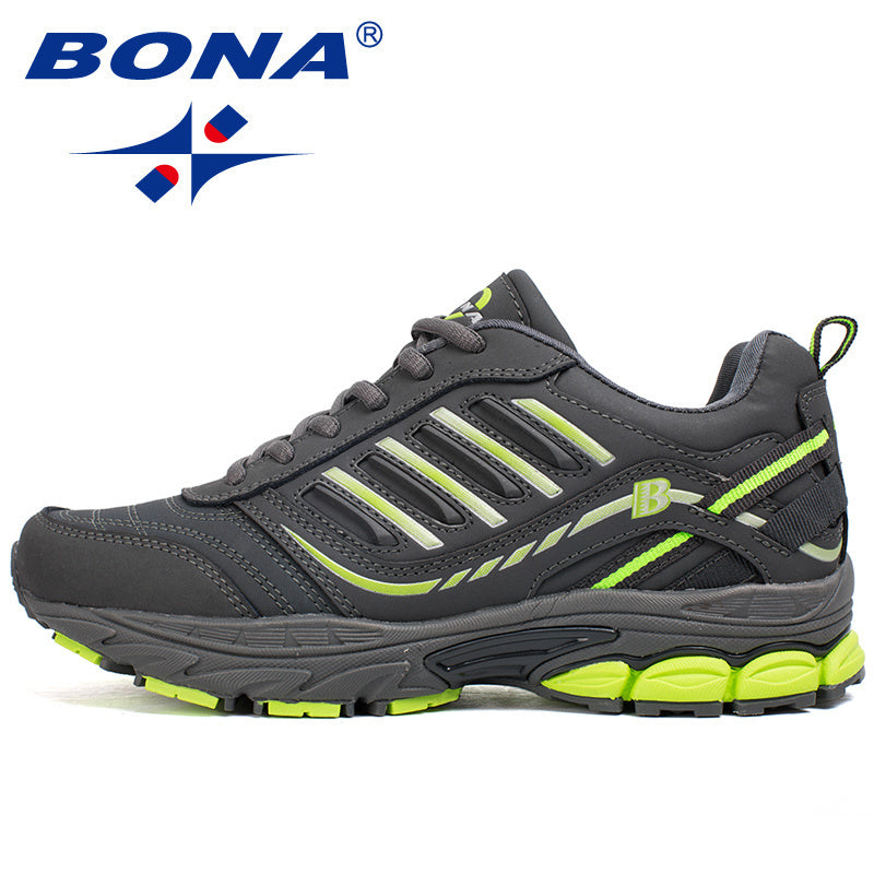 BONA New Hot Style Women Running Shoes Outdoor Activities Sport Shoes Lace Up Popular Sneakers Comfortable Athletic Shoes Ladies