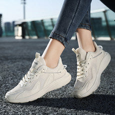 New casual shoes running shoes women's shoes fly woven casual sports shoes autumn tide