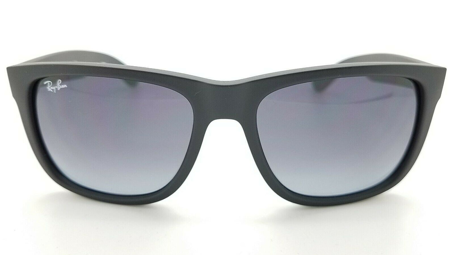 Ray Ban Sunglasses RB4165 - 601/8G - JUSTIN  - Rubber Black Grey Gradient Lens Size - 52mm