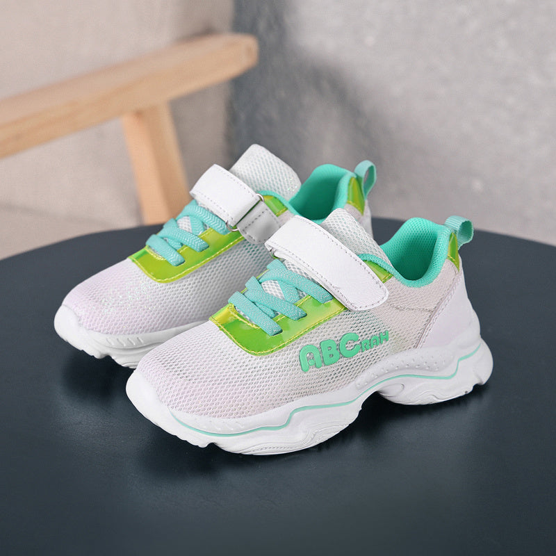 Kids Sneakers Leather Children Shoes Girls Running Shoes Trainers Tenis Infantil Basket Sport Shoes Walking Flats Spring Autumn