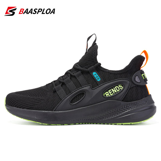 Fashion Men's Sneakers Breathable Man Running Shoes Comfortable Original Light Shock Absorption Male Tennis Shoes baasploa