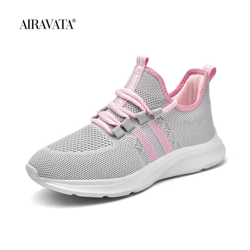 Women Casual Tennis Shoes Breathable Mesh Female Running Shoes Outdoor Sneakers Thick Bottom Platforms