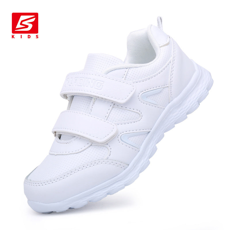 Children's Sneakers Leather Casual Shoes for Girls Tennis Shoes Kids Sports Running Shoes Flat with Girls Boys Sneaker 2020 New