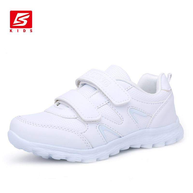 Children's Sneakers Leather Casual Shoes for Girls Tennis Shoes Kids Sports Running Shoes Flat with Girls Boys Sneaker 2020 New