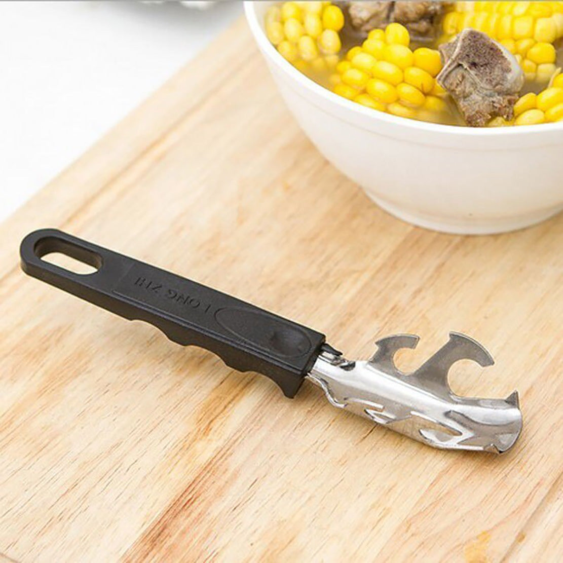 Bowl Clip Pot Holder Bottle Opener Stainless Steel Plate Lifter Gripper with Non-Slip Handle Hanger Loop for Hot Dishes Pan Bowl Tray Kitchen Gadget Tool