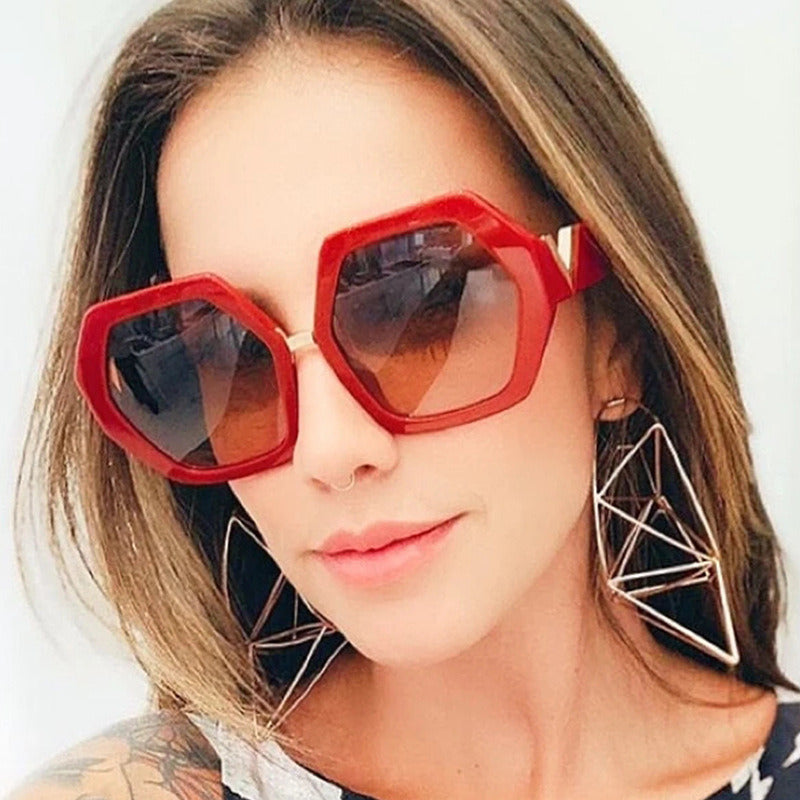 Ladies Sunglasses Fashion Irregular Sunshade Sunglasses