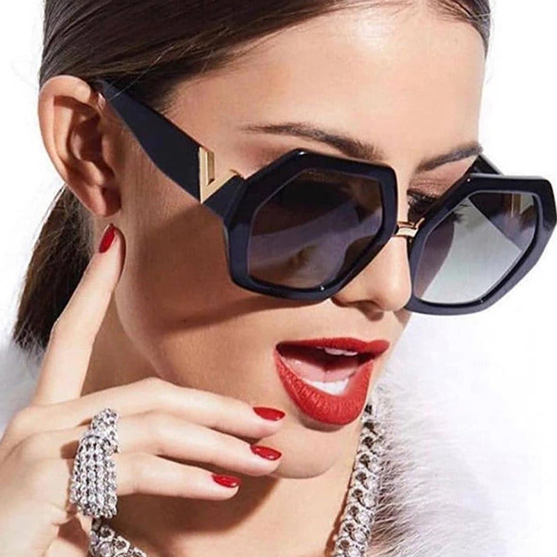 Ladies Sunglasses Fashion Irregular Sunshade Sunglasses