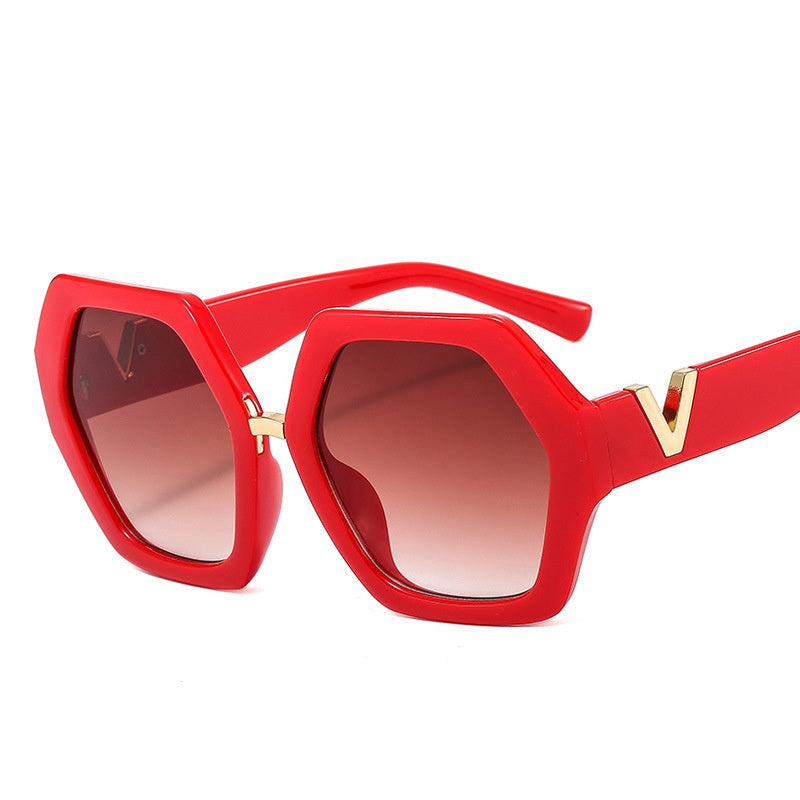 Ladies Sunglasses Fashion Irregular Sunshade Sunglasses