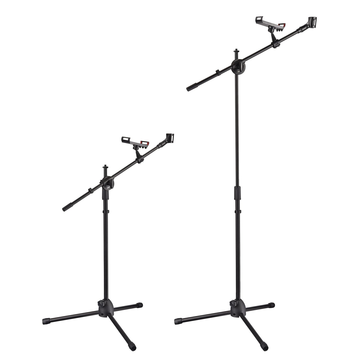 Mic Stand w/ Boom Arm 1mic Black