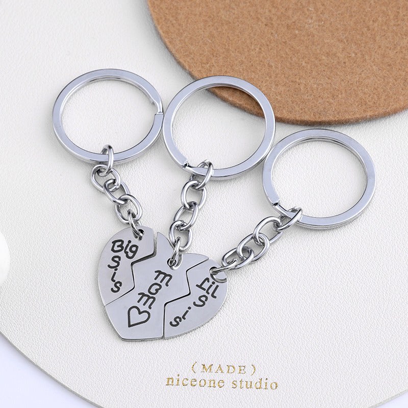 3PCS Keychain Gifts Set for Mother's Day Mom Birthday Gift from Daughter