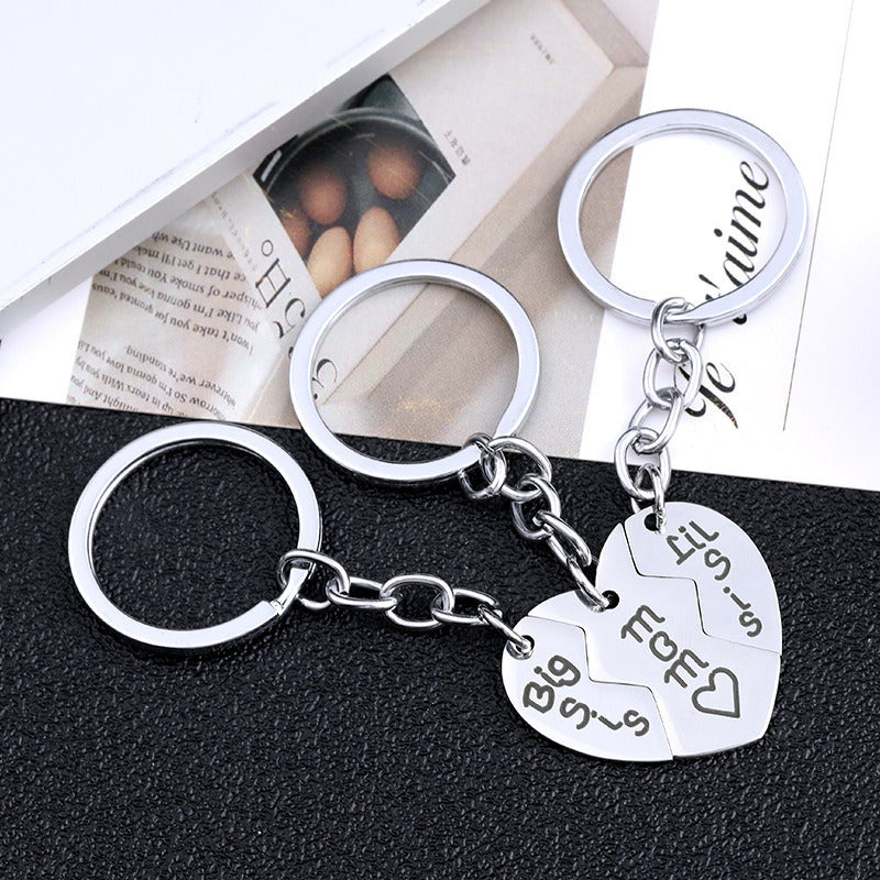 3PCS Keychain Gifts Set for Mother's Day Mom Birthday Gift from Daughter