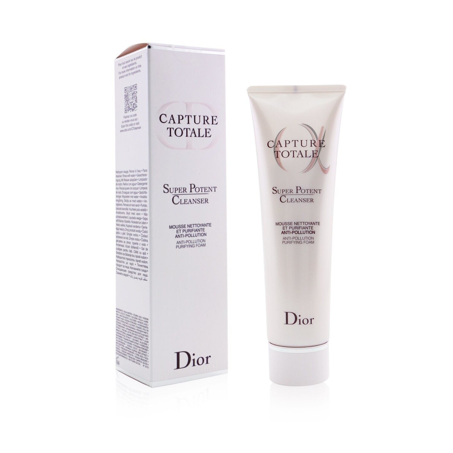 CHRISTIAN DIOR - Capture Totale Super Potent Anti-Pollution Purifying Foam Cleanser 56941/C099600761 110g/3.8oz