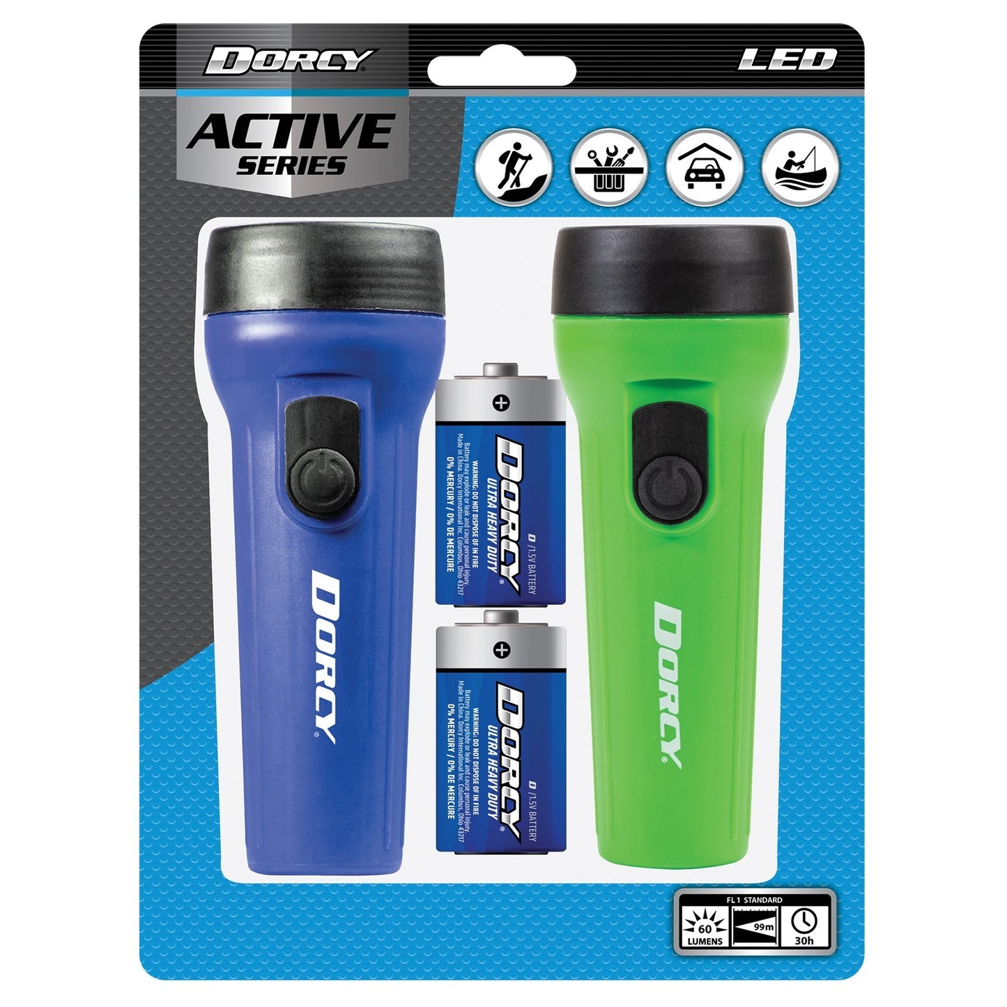 Dorcy 41-2594 LED Flashlight Combo