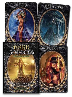 Dark Goddess oracle by Meiklejohn-Free & Peters