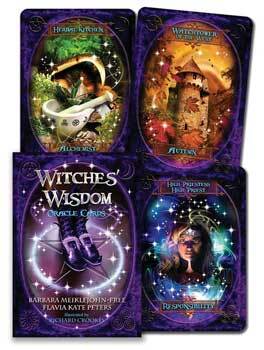 Witches' Wisdom oracle by Meiklejohn-Free & Peters