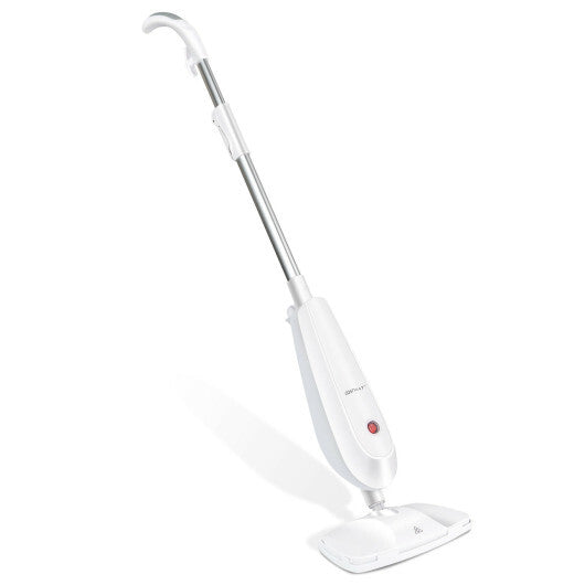 1100 W Electric Steam Mop with Water Tank for Carpet-Turquoise - Color: Turquoise