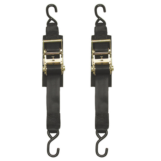 BoatBuckle Heavy Duty Ratchet Transom Tie- Downs (Pair)