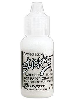 Ranger Stickles Glitter Glue .5oz-Frosted Lace