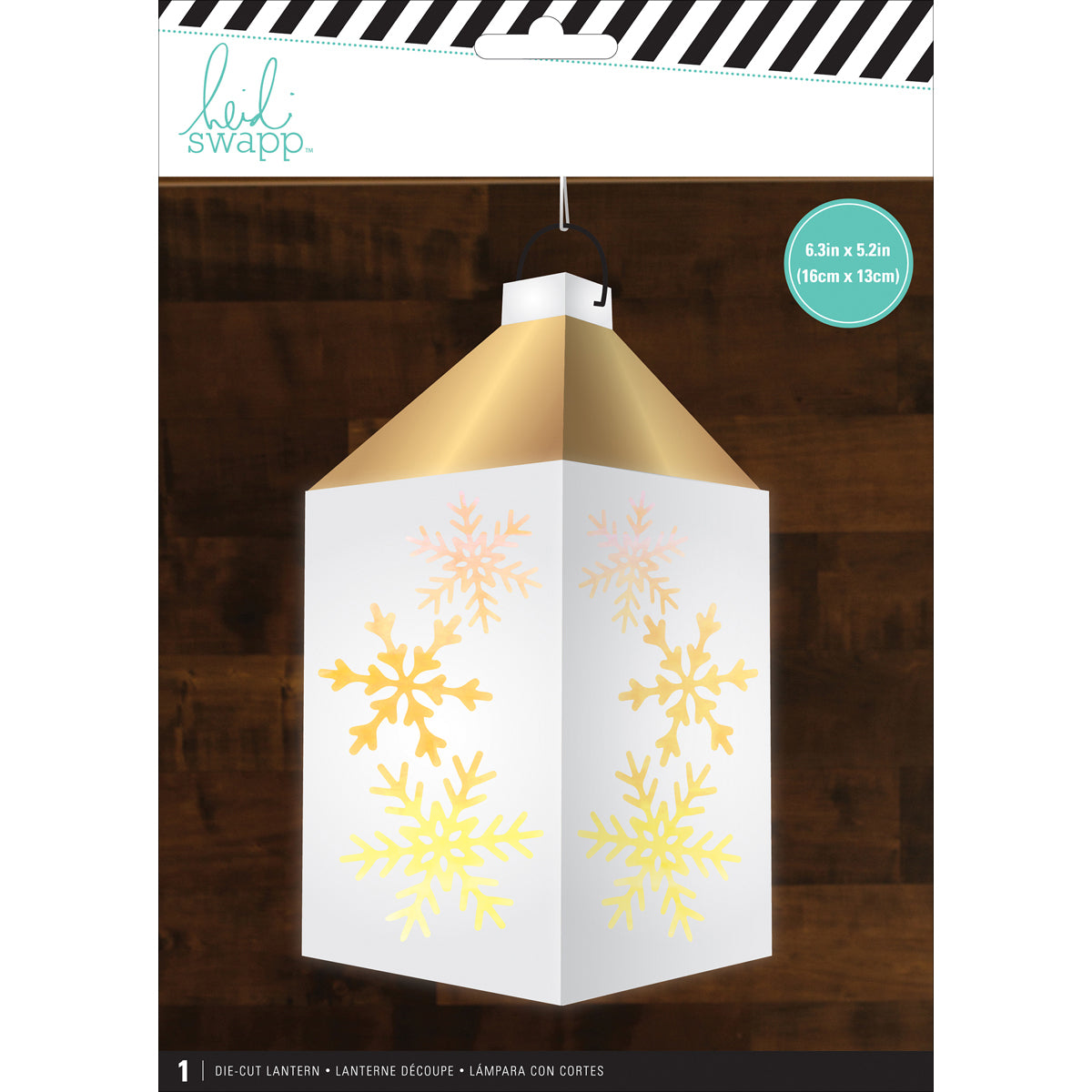 Paper Lanterns Holiday Snowflake