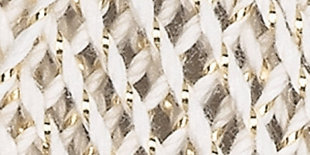 Aunt Lydia s Metallic Crochet Thread Size 10 Natural and Gold