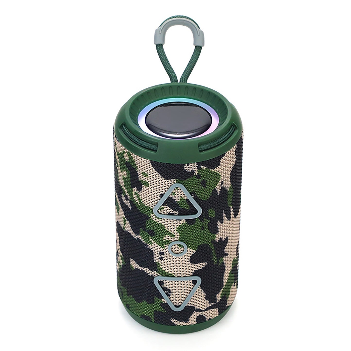 TG656 Portable Speaker Powerful Sound Subwoofer Wireless Speaker With LED Lighting Ring For Home Kitchen Outdoor Travelling camouflage