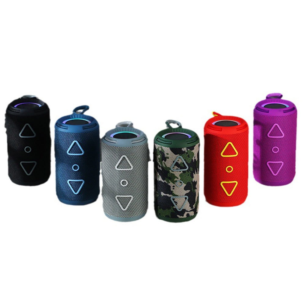 TG656 Portable Speaker Powerful Sound Subwoofer Wireless Speaker With LED Lighting Ring For Home Kitchen Outdoor Travelling camouflage