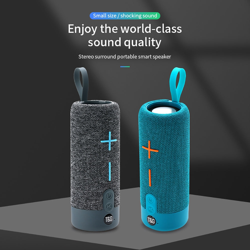 TG619 Portable Wireless Speaker Surround Stereo Sound Subwoofer Powerful Loudspeaker Rechargeable Lightweight Speaker For Travelling Home Parties Activities Outdoor Camping Hiking red