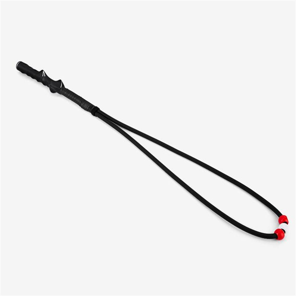 US Silicone Golf Swing Fitness Rope Swing Exerciser Indoor Training Rope For Correcting Swing Posture red