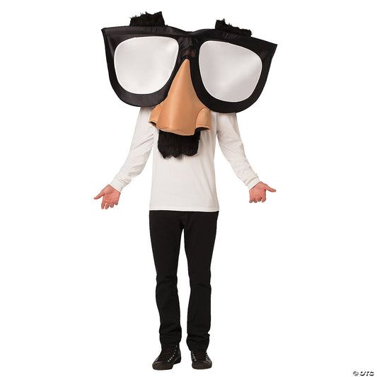 Adult funny nose glasses costume