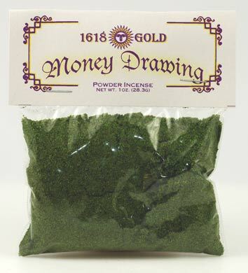 1oz Money Drawing powder incense