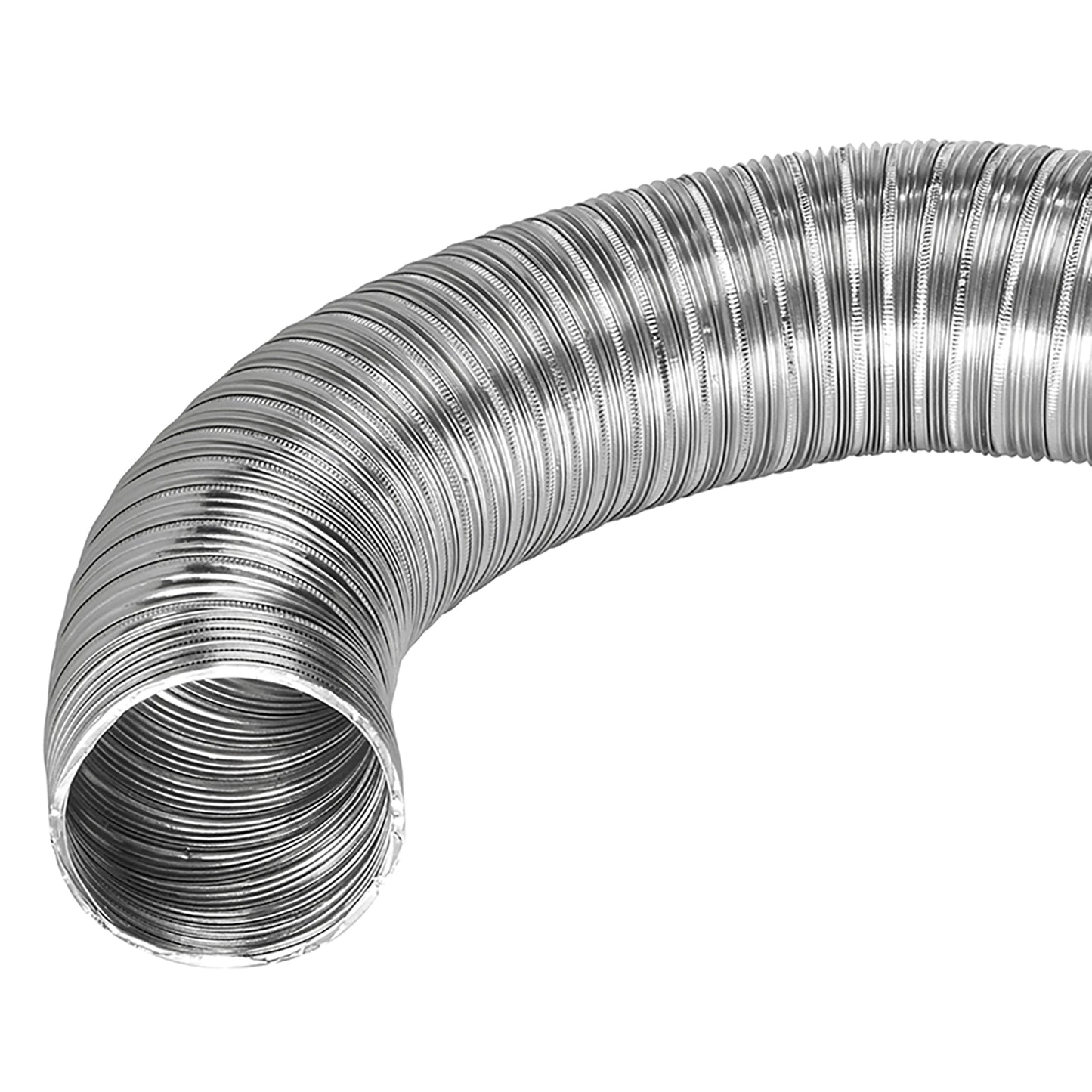 Lambro 302L 8-Ft. Flexible Semi-Rigid Aluminum Duct (4-In. Diameter)