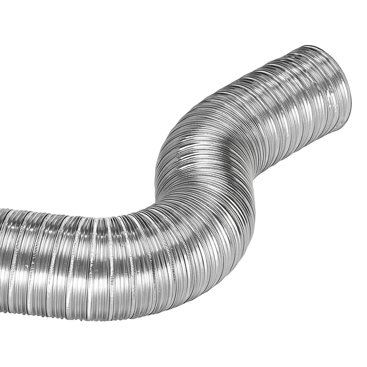 Lambro 302L 8-Ft. Flexible Semi-Rigid Aluminum Duct (4-In. Diameter)